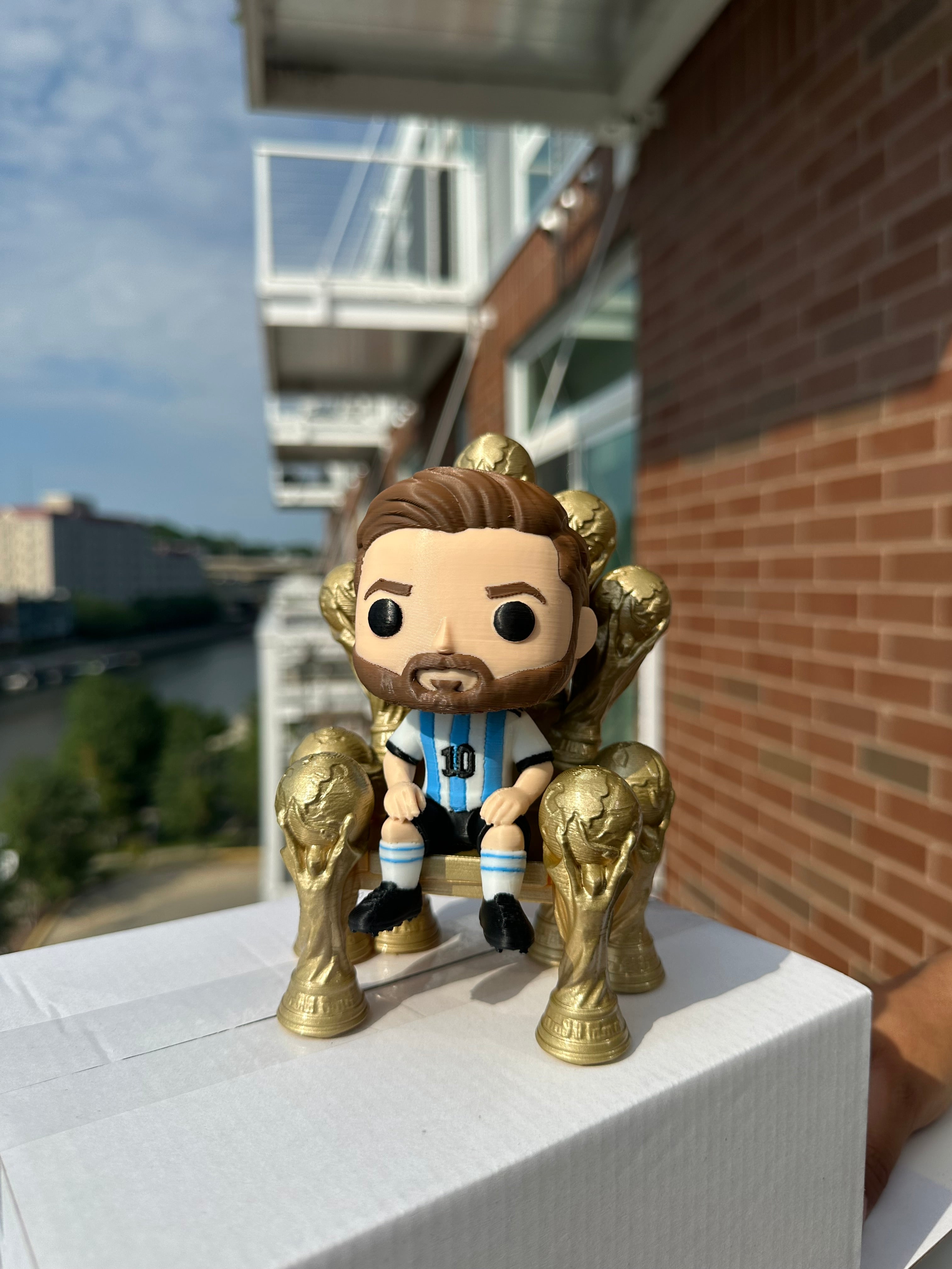Lionel Messi World Cup Figure